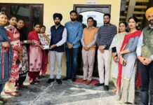 ਮਾਈ ਭਾਗੋ ਸੰਸਥਾ ਰੱਲਾ ਵਿਖੇ ਸੱਤ ਰੋਜ਼ਾ ਐਨ.ਐਸ.ਐਸ. ਕੈਂਪ ਦਾ ਆਗਾਜ਼।